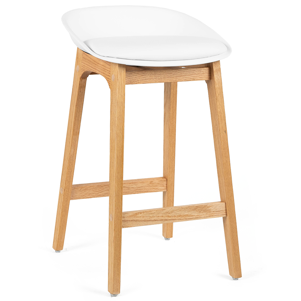 White low deals back bar stools