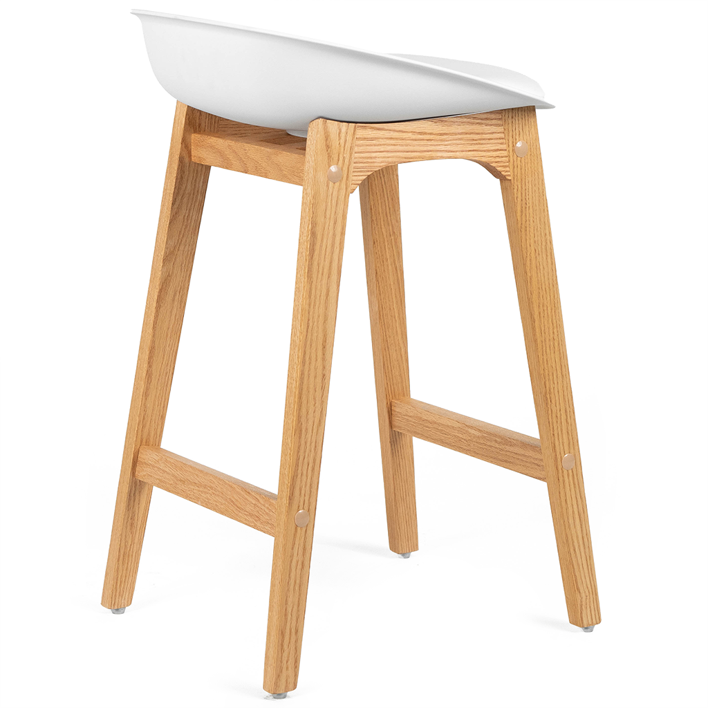 White and wood counter stools hotsell
