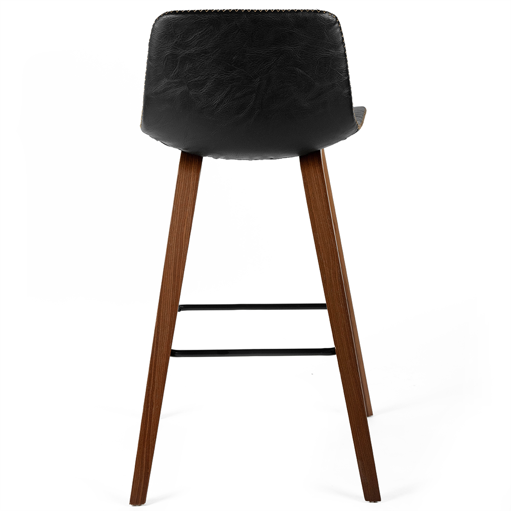 Laurent Bar Stool in Vintage Black