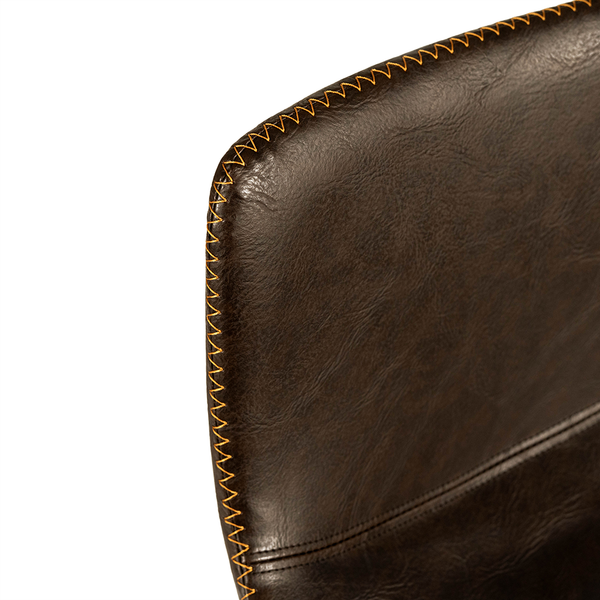 Laurent Bar Stool (Set of 2) Vintage Walnut