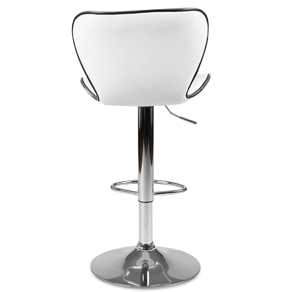 Denise Kitchen Bar Stool Set of 2 White
